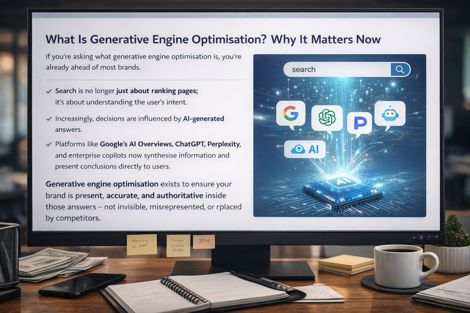 What Is Generative Engine Optimisation? Why It Matters Now